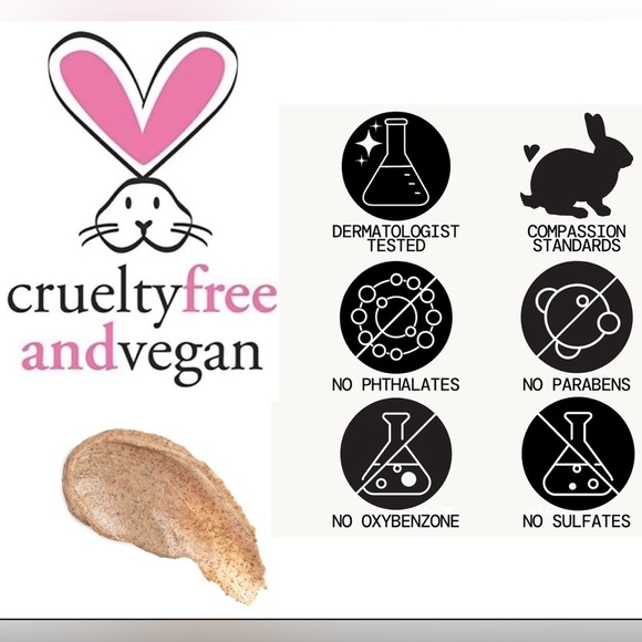 Pacifica strawberry peach body scrub 6 fl oz NEW - Picture 3 of 3